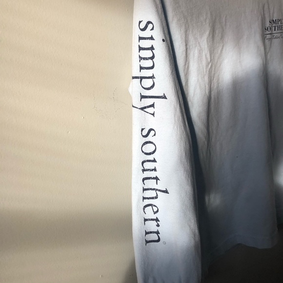 Simply Southern Light Blue Long Sleeve! 3/$20 😍 - Picture 2 of 3